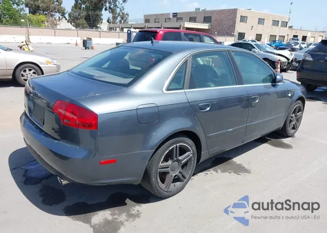 2007 Audi A4 2.0T из США, поврежденный, VIN WAUDF78E07A157361